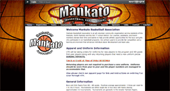 Desktop Screenshot of mankatobasketball.net